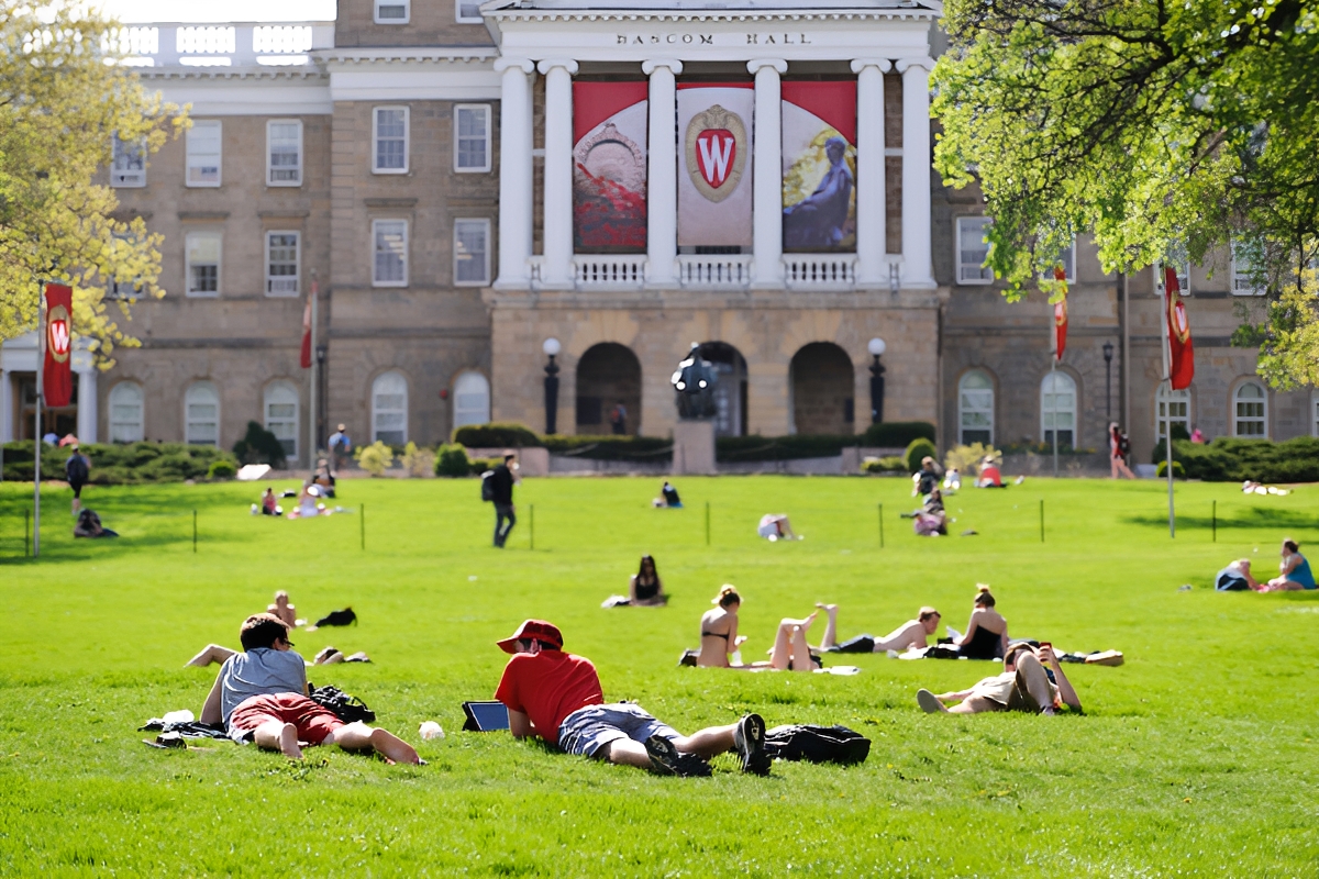 Bascom Hall, University of Wisconsin–Madison.